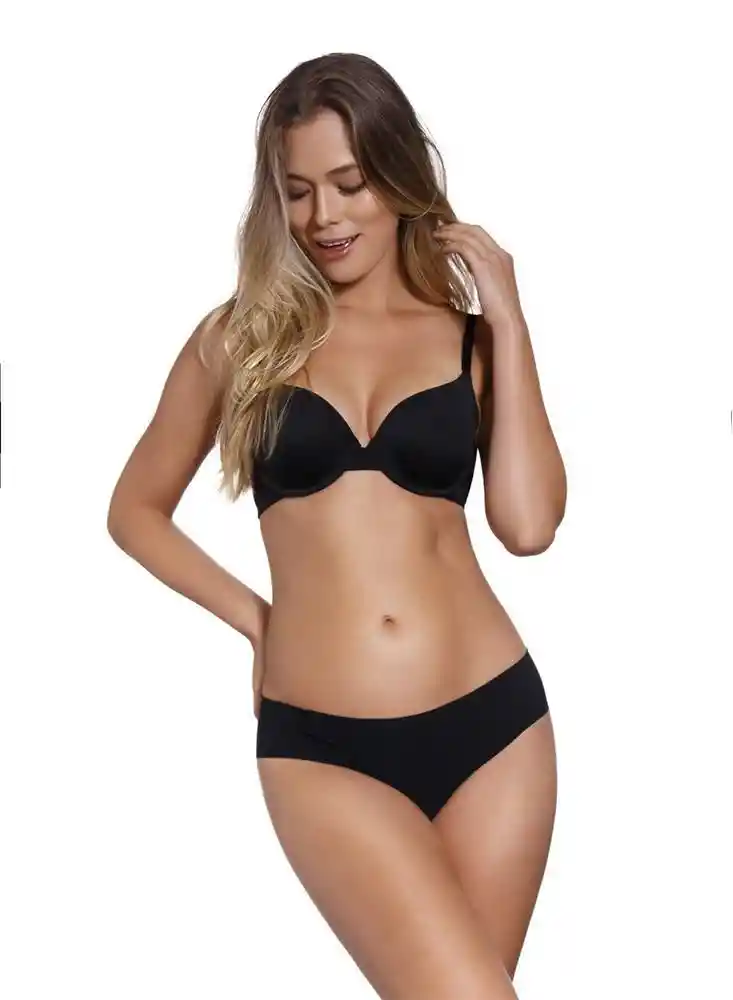 Panty Cachetero Blanco Talla S Bronzini