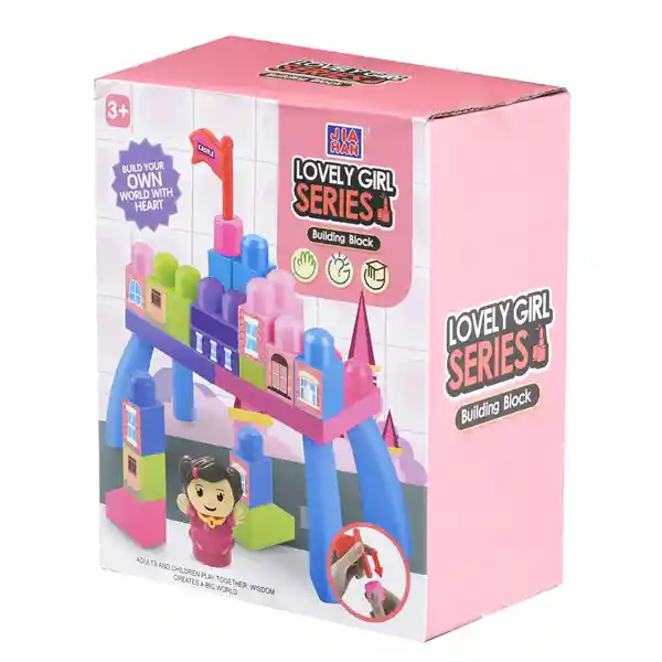 Mr. Brick Juego de Bloques Armatodo Para Niños Castillo