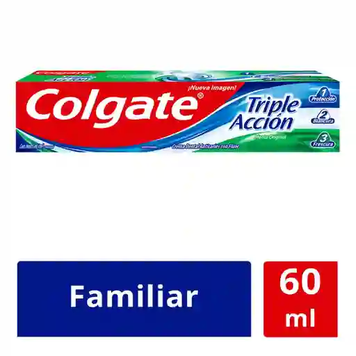 Colgate Crema Dental Triple Acción 60 mL