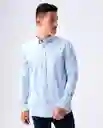  Camisa Hombre Color Azul Talla Xs 810D500 AMERICANINO 