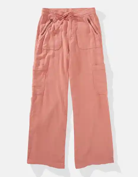 Pantalón Mujer Rosa Talla 8 Regular American Eagle 04615132