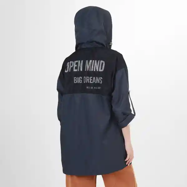 Chaqueta Cuello Alto Manga Larga Negro Talla S 725439