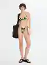 Top Bikini Lilo Negro Talla M Mujer Mango