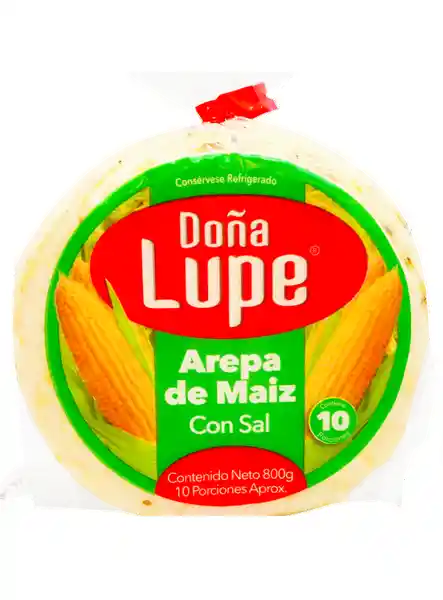 Doña Lupe Arepas de Maíz con Sal
