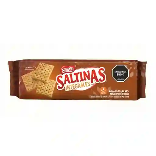 Galletas de sal SALTINAS Integrales 3 tacos x 399g