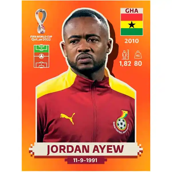 Gha 17 Jordan Ayew