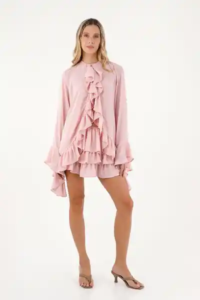Camisa Aurea Rosado Talla 03 L