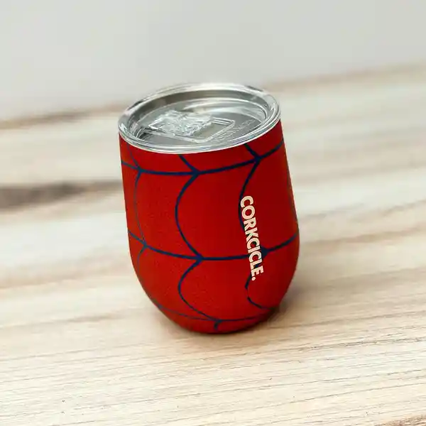 Corkcicle Vaso Stemless Spiderman