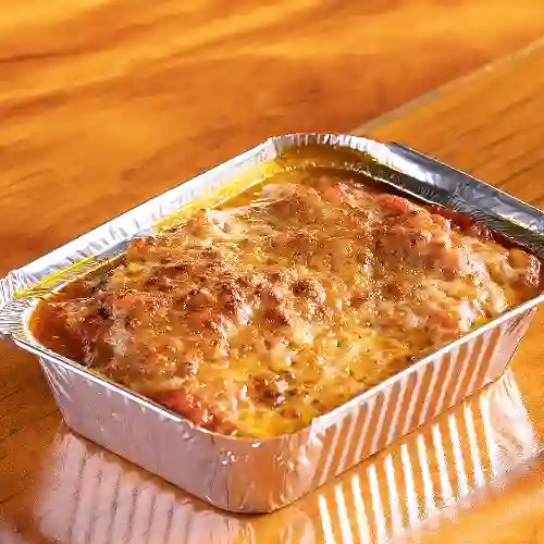 Lasagna con Pollo y Champiñón