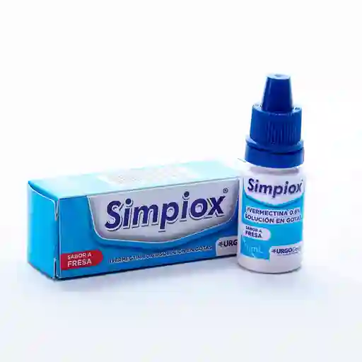 Simpiox Solución en Gotas Sabor a Fresa (0.6%)