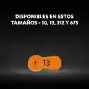 Duracell Pila Audífono Zinc 13