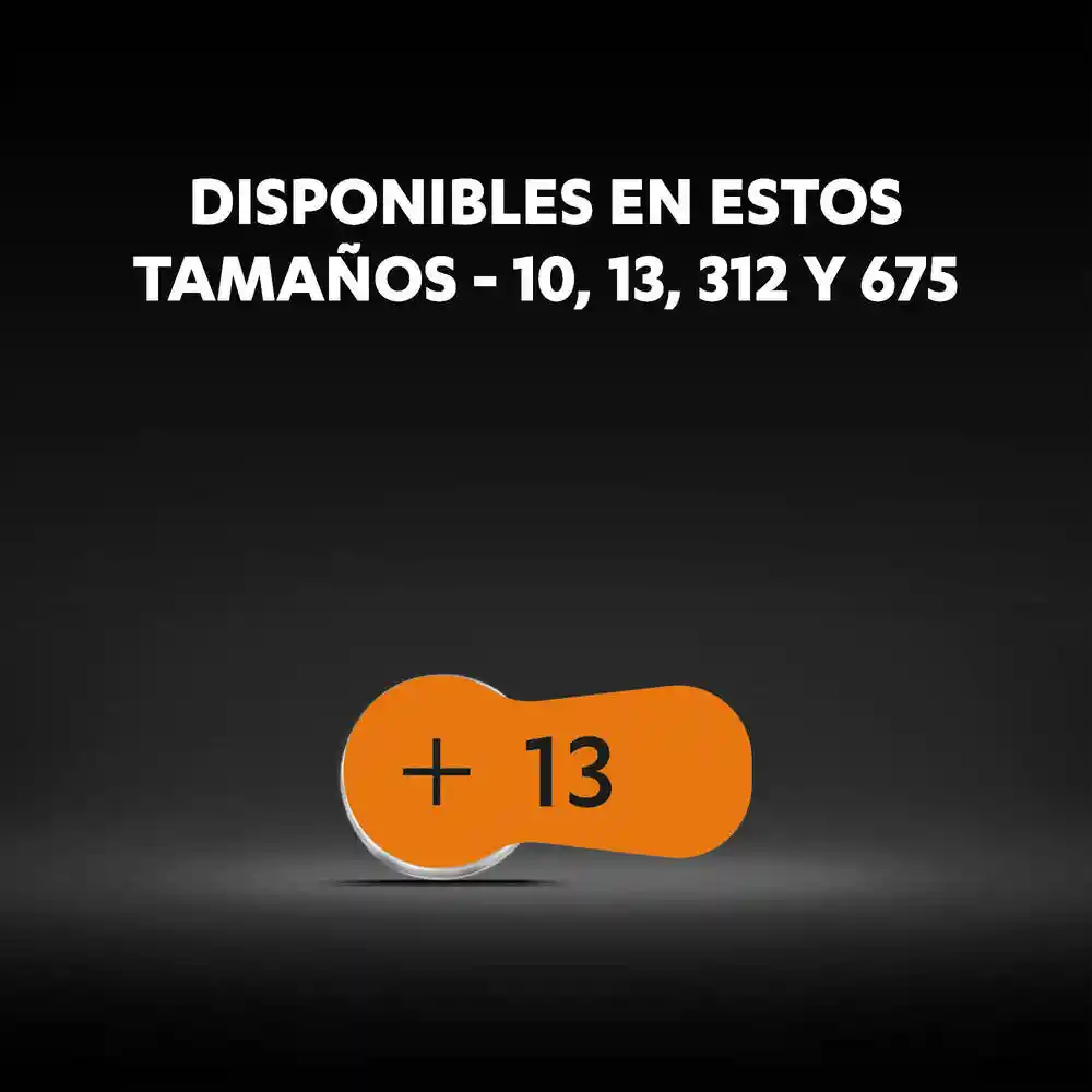 Duracell Pila Audífono Zinc 13