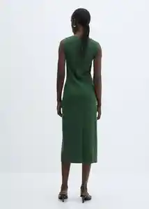 Vestido Fertina Verde Talla 18 Mujer Mango