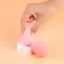 Esponja de Maquillaje Peach Pink Miniso