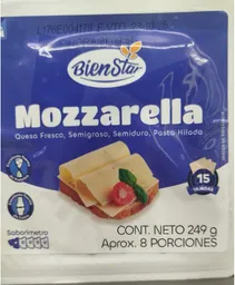 Bien Star Queso Mozzarella en Tajadas