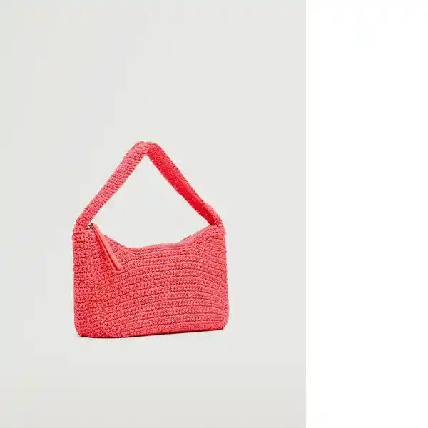 Bolso M Alcudia Chicle Talla 99 Mujer Mango