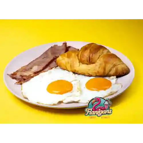 Croissant Artesanal Huevo Desayuno