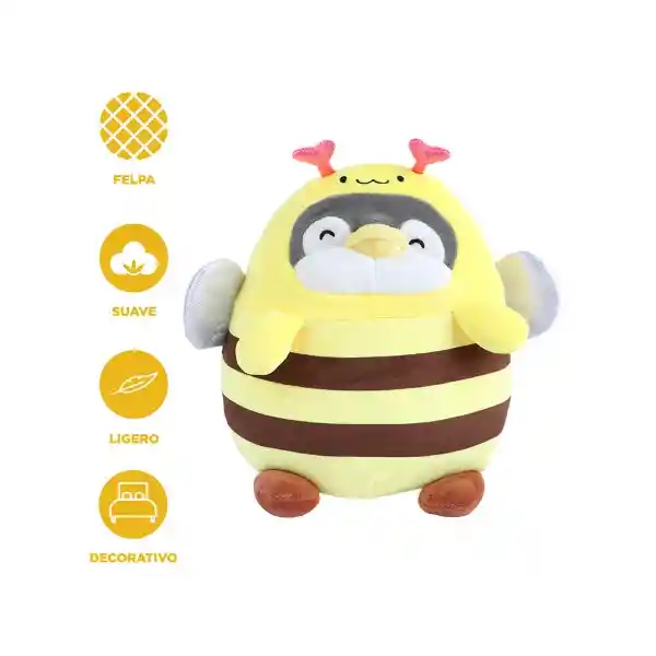Peluche 8In Pen Pen Disfraz de Abeja Mini Family Miniso