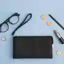 Bolso Multiuso Con Asa de Mano Granulado Serie Negro Miniso