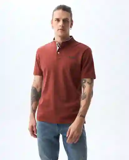 Camiseta Hombre Café Talla M 801G002_CAF191334 Americanino