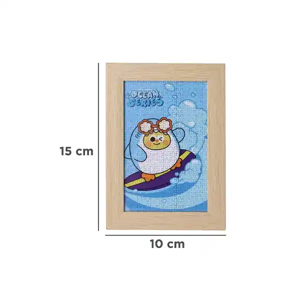 Rompecabezas Ocean Con Marco Dundun 2 Modelos Miniso