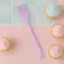 Cepillo Pequeño de Silicona Serie Mis Pastelitos Morado Miniso