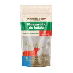 Planeta Rica Queso Mozzarella De Búfala 