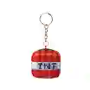 Llavero de Peluche Tnt Serie Minecraft Miniso