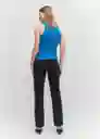 Top Boni Azul Talla S Mujer Mango