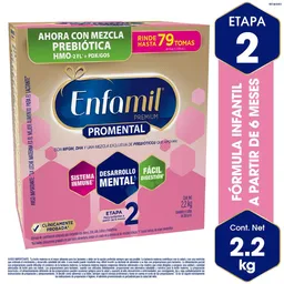 Enfamil Fórmula Infantil Promental Etapa 2 2200 g