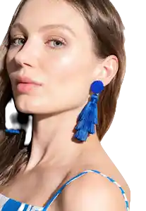 Aretes Azul