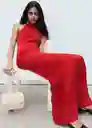 Vestido Marti Rojo Talla M Mujer Mango