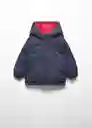 Abrigo Anorak Paquito Navy Talla 66 Niños Mango