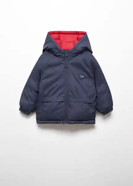 Abrigo Anorak Paquito Navy Talla 66 Niños Mango