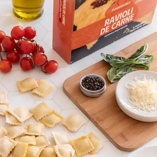 Pomodoro Gourmet Raviolis Rellenos de Carne