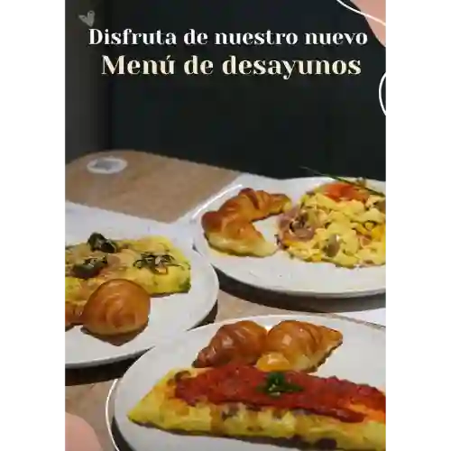 Omelette Jamon Serrano y Queso