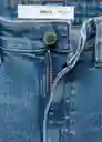 Jean Newisa Tejano Medio Talla 38 Mujer Mango