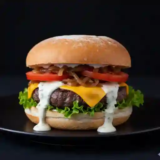 Hamburguesa sencilla