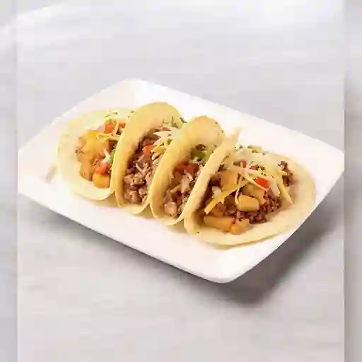 Taquería Combinados 3 Pzas