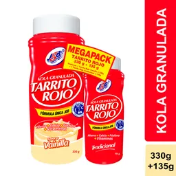 Kola Granulada Tarrito Rojo Vainilla x 330 g + Tradicional x 135 g