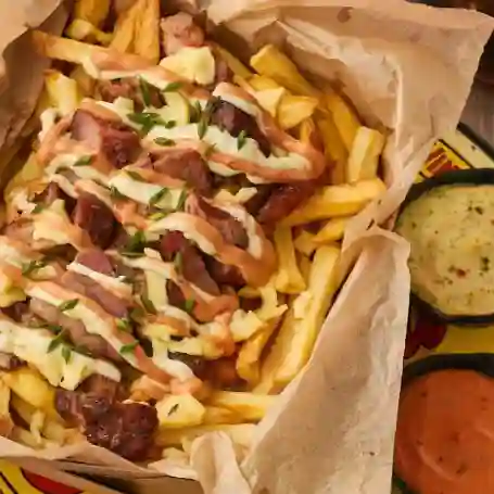 Papas Ahumadas y Queso