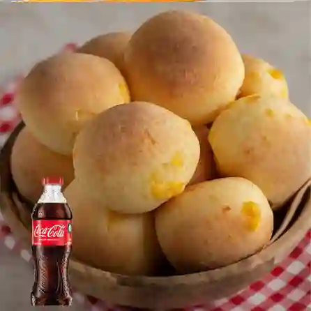 Combo pandebono tradicional + coca cola