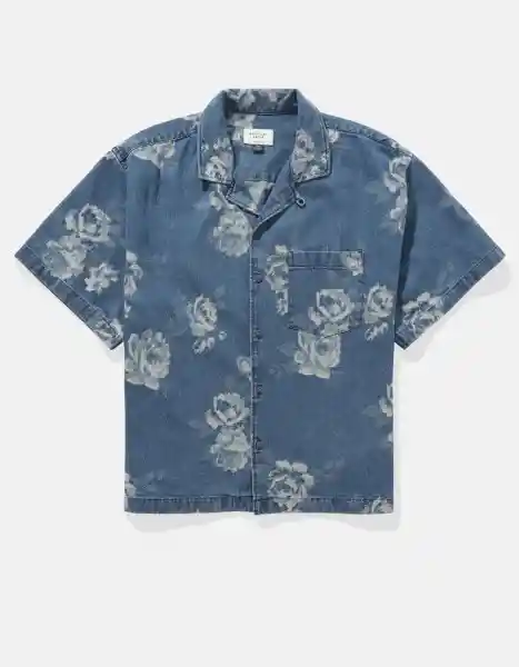 Camisa Hombre Multicolor Talla Medium 2902459 American Eagle