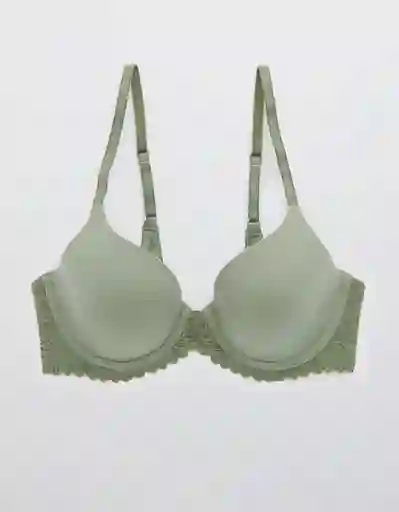 Brasier Verde Talla 32 B American Eagle