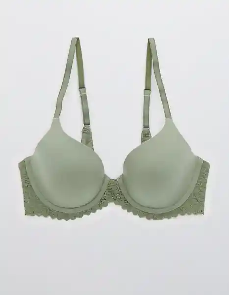 Brasier Verde Talla 32 B American Eagle