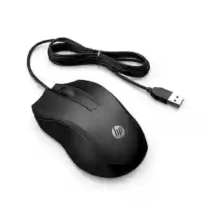 Hp Mouse Alámbrico Negro 100
