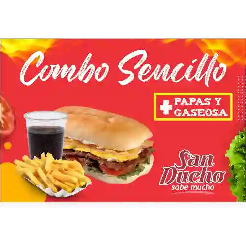 Sándwich Sencillo en Combo