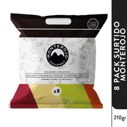 Monterojo 8Pack Papas con nachos 210gr