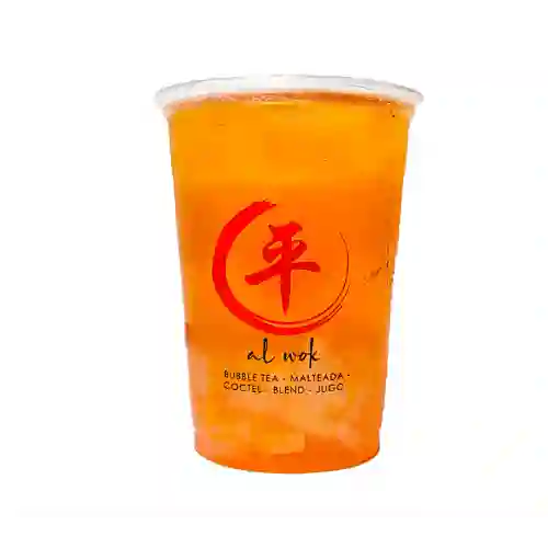 Bubble Tea Maracuyá y Lychee 22 Oz