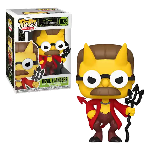 Funko Pop Figura Coleccionable Devil Flanders The Simpsons 1029